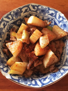 豚大根のピリ辛炒め♡+.゜-レシピのメイン写真