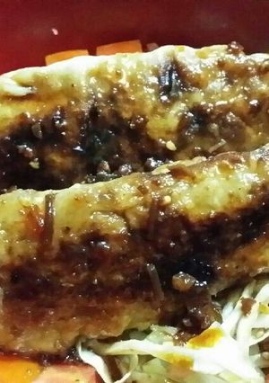 ボリュームたっぷり餃子丼-レシピのメイン写真