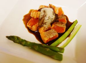 本格 お店の味‼︎ サーモンレアステーキ-レシピのメイン写真