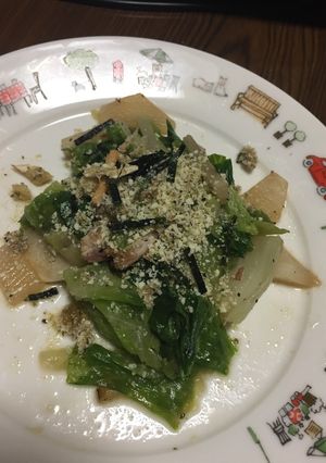 あったかサラダ、顆粒ドレッシング-レシピのメイン写真