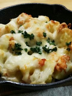 じゃが芋、蓮根の明太チーズ焼き-レシピのメイン写真