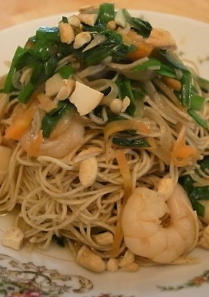 香港風汁なしえび麺-レシピのメイン写真