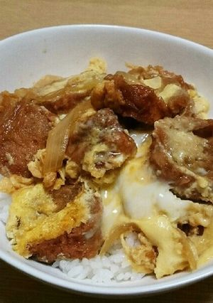 あぶら麩丼@一人暮らし-レシピのメイン写真