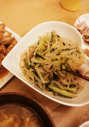 パクパクもやしの塩昆布ナムル♡-レシピのメイン写真