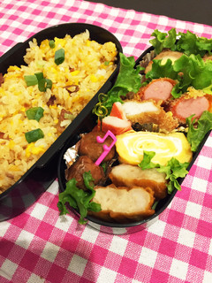 ♪中学生男子弁当♪-レシピのメイン写真
