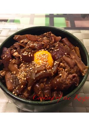濃厚！黒もつ煮&黒もつ煮丼！-レシピのメイン写真