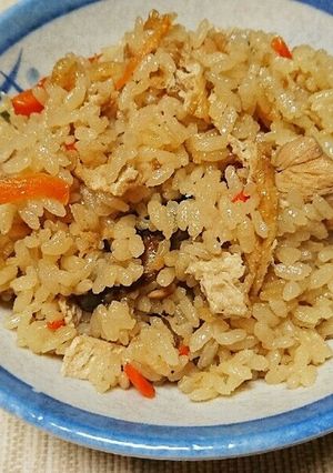 きのこの炊き込みご飯〜中華風-レシピのメイン写真
