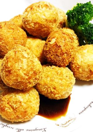 チーズとお肉のミニコロッケ（12個分）-レシピのメイン写真