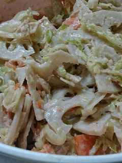 レンジで簡単ごまマヨサラダ-レシピのメイン写真