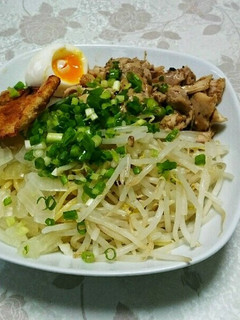 我が家のまぜそば-レシピのメイン写真