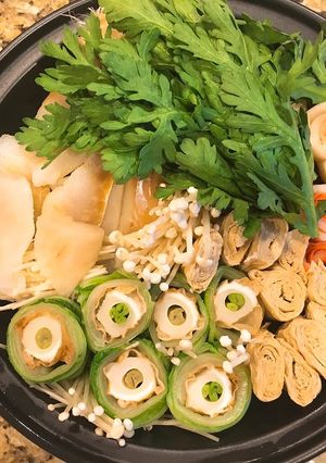 【寄せ鍋】ちくわと白菜のくるくる巻き -レシピのメイン写真