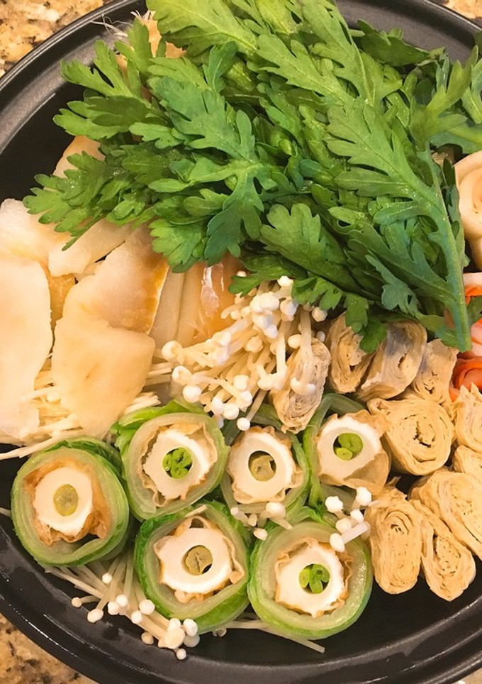 【寄せ鍋】ちくわと白菜のくるくる巻き　-レシピのメイン写真