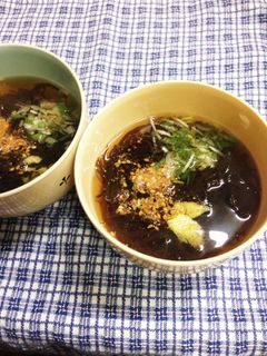 超〜簡単♪もずくの和風スープ。-レシピのメイン写真