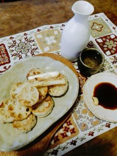 おからつくねのレンコン挟み焼き-レシピのメイン写真