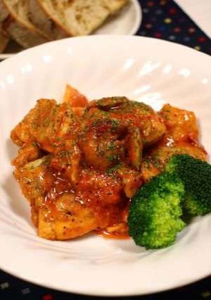 チキン・カチャトーラ♪ クリスマスに！-レシピのメイン写真