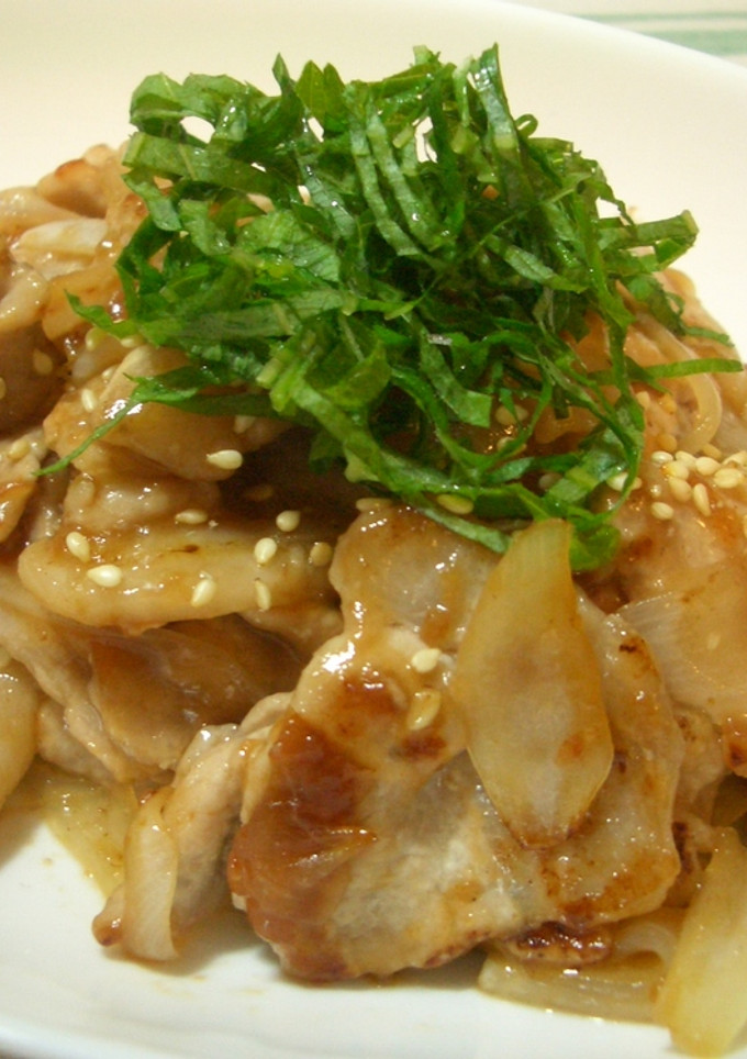 豚と玉ねぎの梅肉炒め☆-レシピのメイン写真