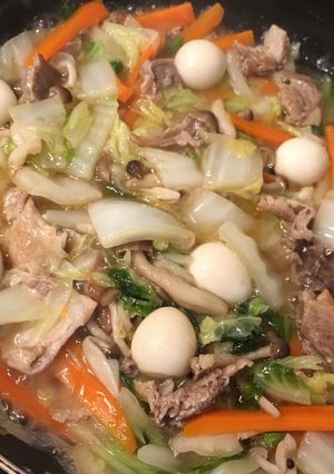 とろみと旨味☆白菜と豚肉炒め-レシピのメイン写真