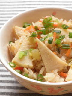 しょうが香る☆たけのこご飯-レシピのメイン写真