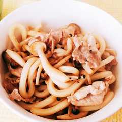 めんつゆと創味シャンタンで簡単焼うどん-レシピのメイン写真