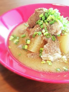 牛すじ肉と大根のどて焼き(どて煮)-レシピのメイン写真