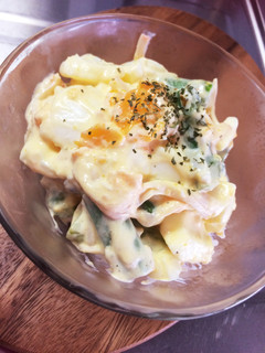 覚えやすい!アスパラと卵のマヨサラダ!-レシピのメイン写真