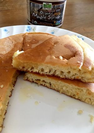 ゆみり's ふわふわホットケーキ♡-レシピのメイン写真