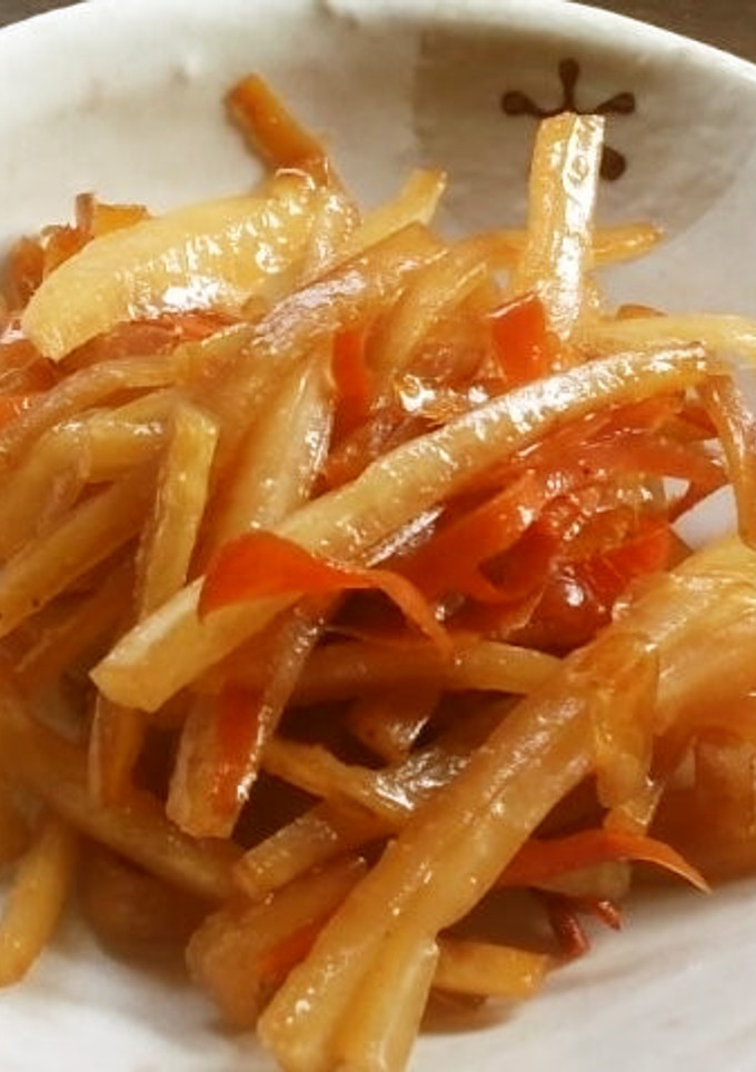 大根の皮と人参の皮のきんぴら-レシピのメイン写真