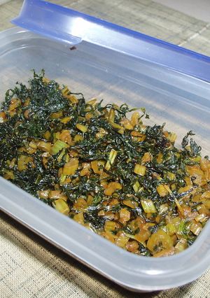 大根の葉☆無駄なく！賢く！美味しく！-レシピのメイン写真