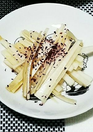 簡単(´∂υ∂`)♡大根の皮の漬物-レシピのメイン写真