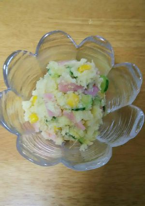 さつまいもで♥ちょっぴり甘いポテトサラダ-レシピのメイン写真