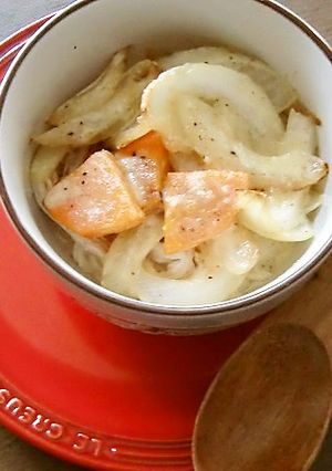 裂いた鶏むね肉で、なんちゃってグラタン～-レシピのメイン写真