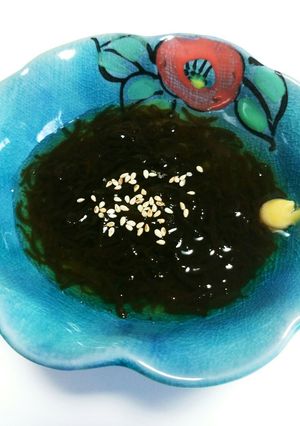 私の好きなもずく酢＊からしもずく♡-レシピのメイン写真