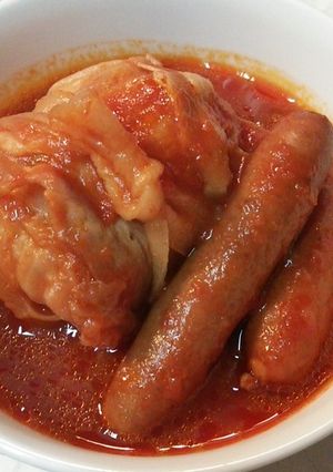 ２度おいしい☆トマト味のロールキャベツ-レシピのメイン写真