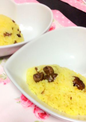 ライスマジックでターメリック味の栗ご飯♡-レシピのメイン写真