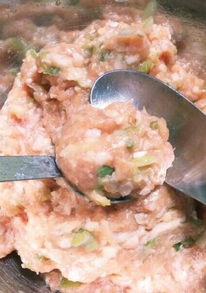 わが家の鶏つみれ♡スプーンで混ぜるだけ♪-レシピのメイン写真