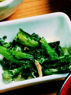 春菊のシーチキンマヨ-レシピのメイン写真