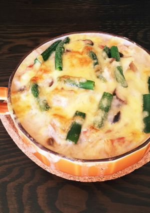 たらこときのこのうどんグラタン-レシピのメイン写真