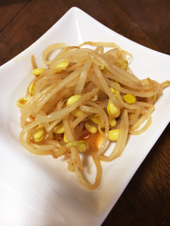 レンチンで簡単!豆もやしのナムル-レシピのメイン写真