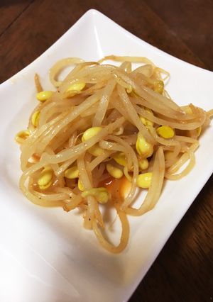 レンチンで簡単！豆もやしのナムル-レシピのメイン写真