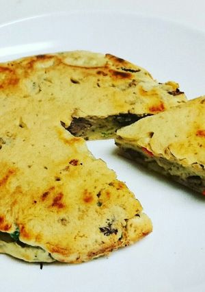 【 犬ごはん】鶏レバーのお好み焼き-レシピのメイン写真