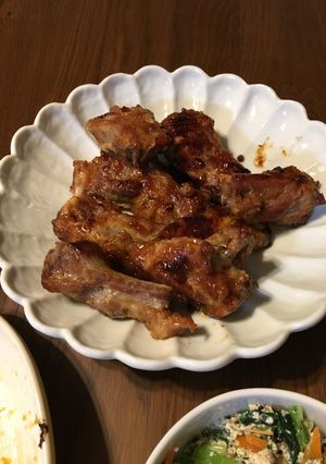 簡単！甘辛みそでこんがりスペアリブ-レシピのメイン写真