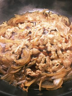 牛丼 つゆだく タレの分量 玉ねぎ-レシピのメイン写真