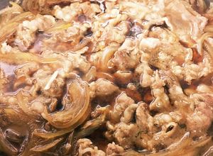 牛丼 つゆだく タレの分量 玉ねぎ-レシピのメイン写真