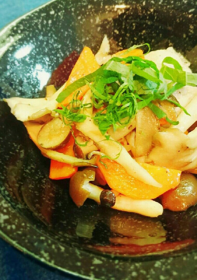 簡単☆豚バラときのこの塩ダレ炒め-レシピのメイン写真