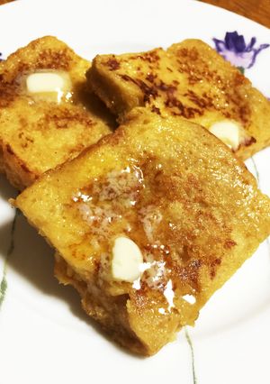 スタバのドリンクでフレンチトースト♡-レシピのメイン写真