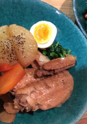 鶏肉と大根と卵のオイスターソース煮込み-レシピのメイン写真