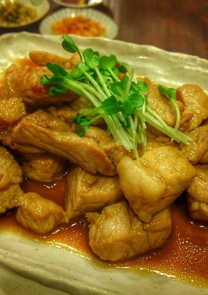 簡単節約～豚のサイコロステーキ-レシピのメイン写真