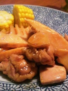 鶏肉とたけのこのコク炒め☆.。.:*・°-レシピのメイン写真