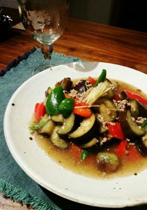 なすとピーマンの中華あんかけ-レシピのメイン写真