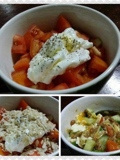 小腹が空いた時の納豆サラダ-レシピのメイン写真